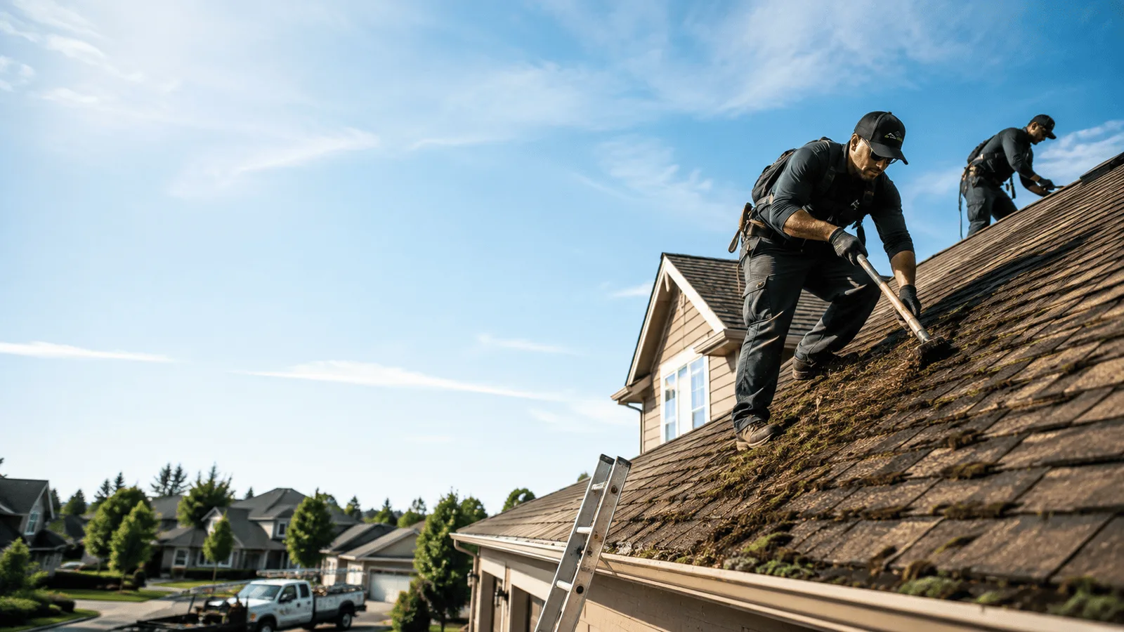 Roof Moss Removal in Covel, WV near me